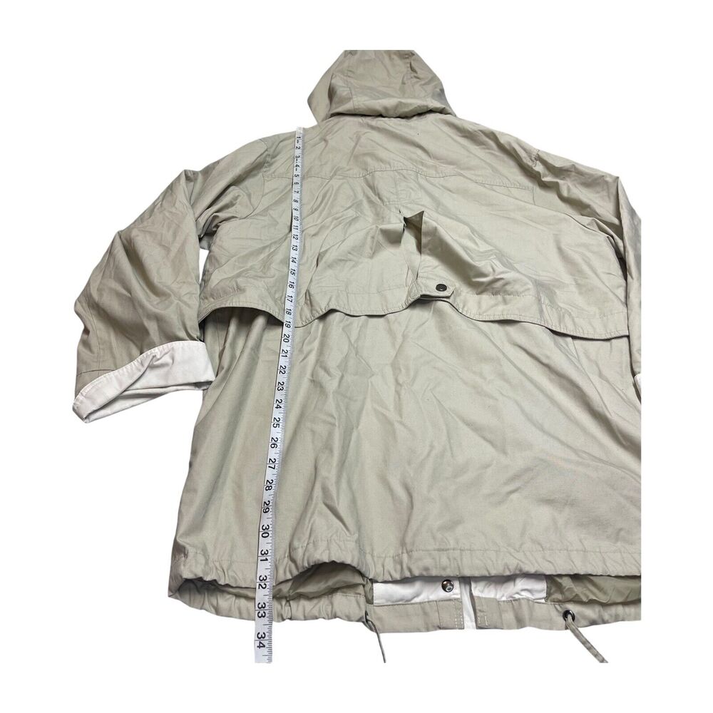 Limited Edition Exclusively at Dillards Windbreaker Jacket Men XL Beige Full Zip - Picture 5 of 8